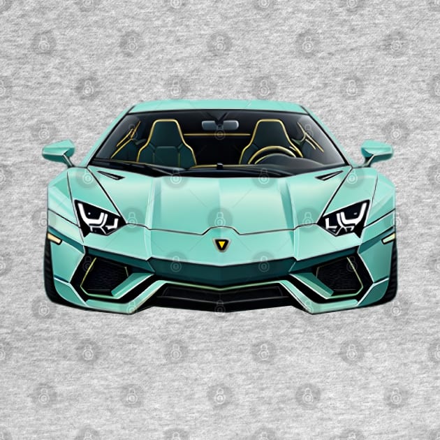 Lamborghini Aventador S victor art by Auto-apparel
